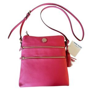 NWT Anne Klein Crossbody Traveler Bag